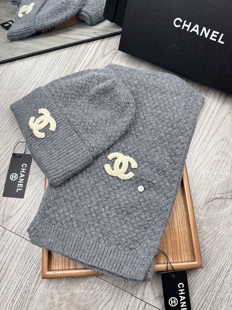 Chanel Caps Scarfs